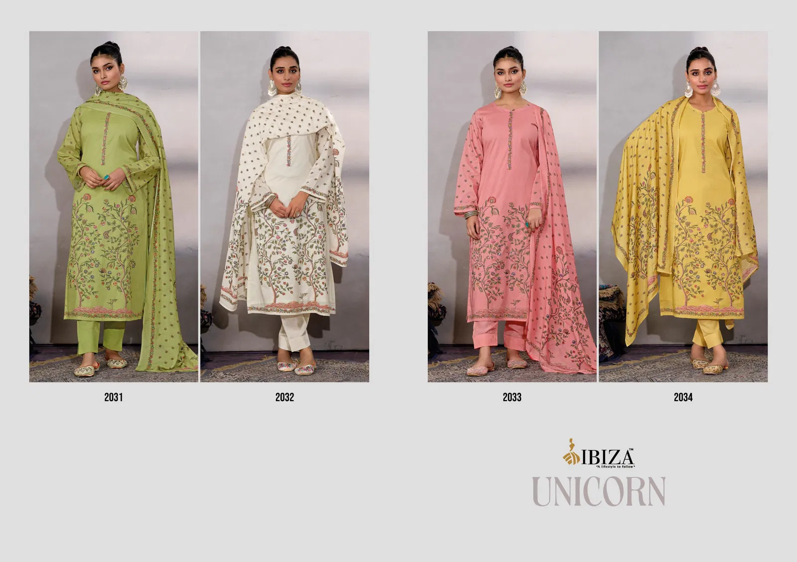 Unicorn By Ibiza Lawn Cotton Printed Salwar Kameez Surat Wholesale Online